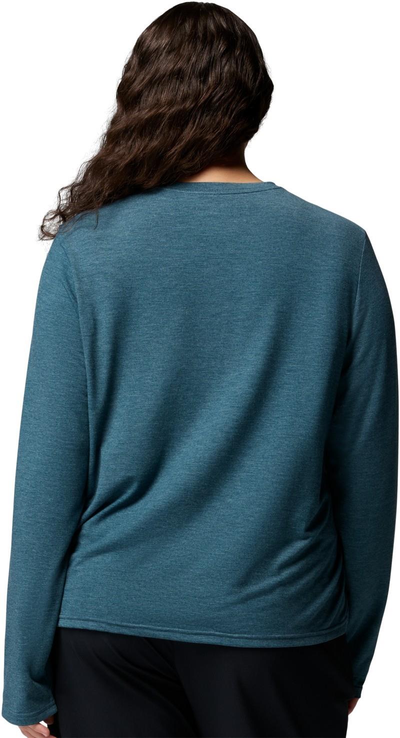 CSC Soft Stretch LS Tee, Extended - Womens - everblue heather 1