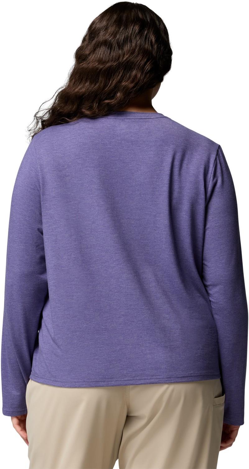 CSC Soft Stretch LS Tee, Extended - Womens - stormwatch heather 1
