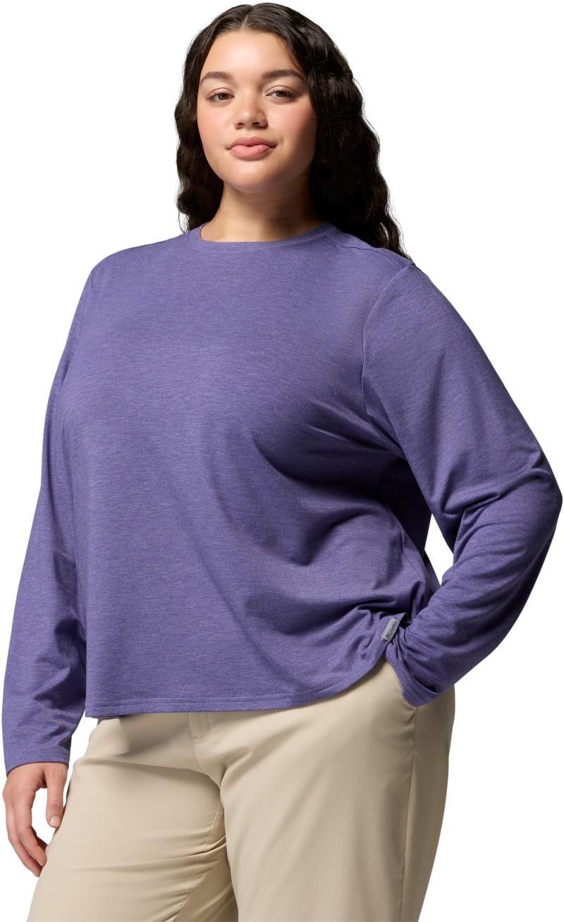 CSC Soft Stretch LS Tee, Extended - Womens - stormwatch heather 1