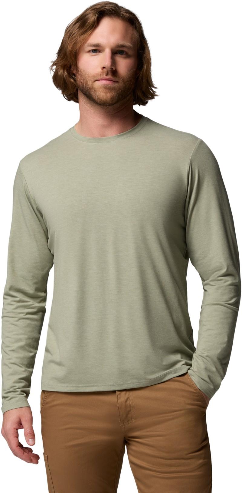CSC Soft Stretch LS Tee, Tall - Mens - safari / heather 1