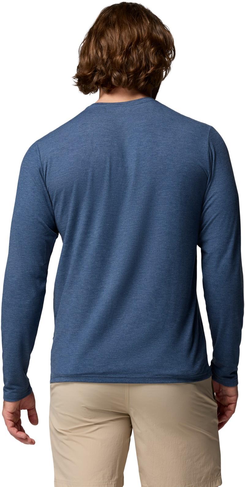 CSC Soft Stretch LS Tee - Mens - dark mountain / heather 1