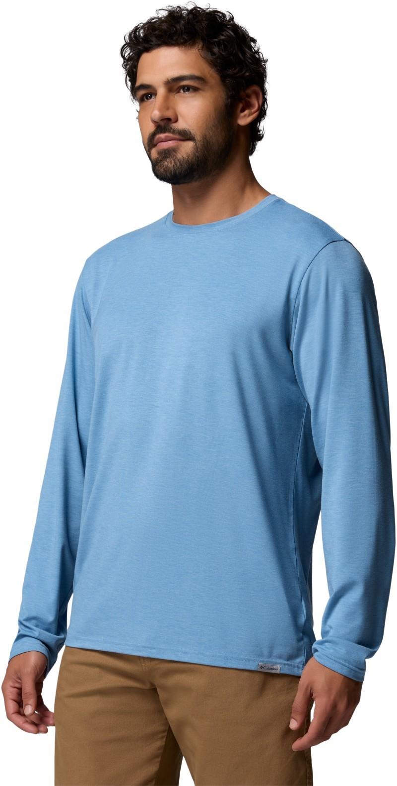 CSC Soft Stretch LS Tee - Mens - rainy day heather 1
