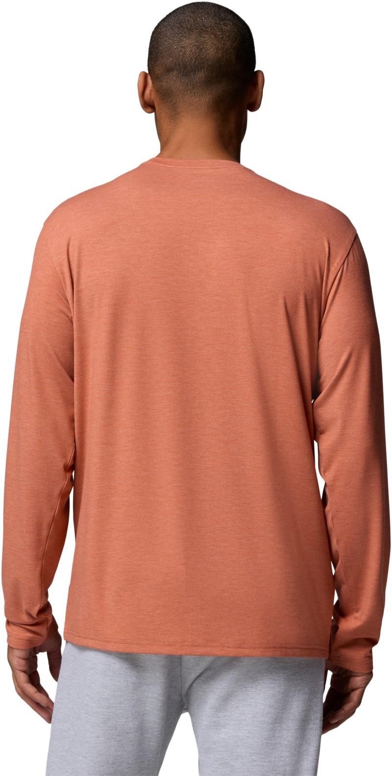 CSC Soft Stretch LS Tee - Mens - teak brown heather 1