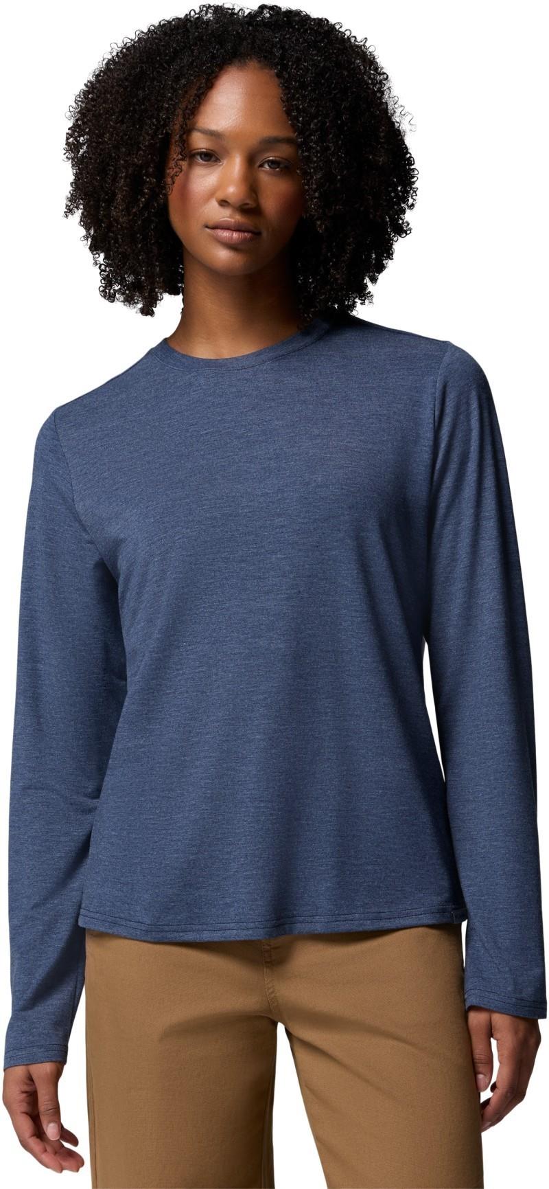 CSC Soft Stretch LS Tee - Womens - collegiate navy heather 1