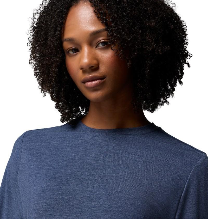 CSC Soft Stretch LS Tee - Womens - collegiate navy heather 1