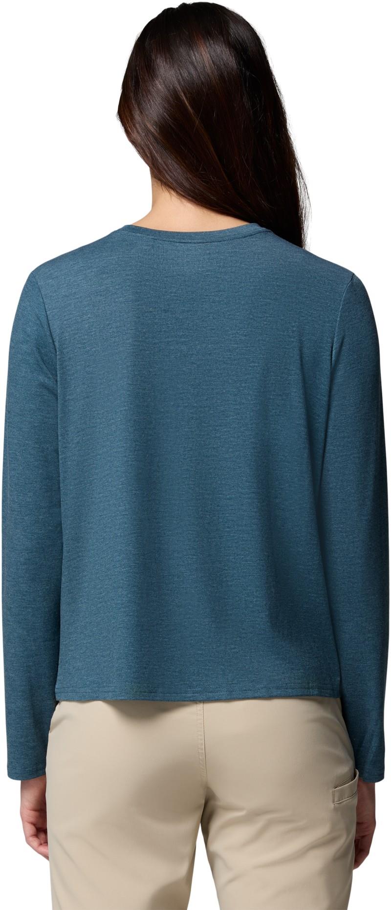 CSC Soft Stretch LS Tee - Womens - everblue heather 1