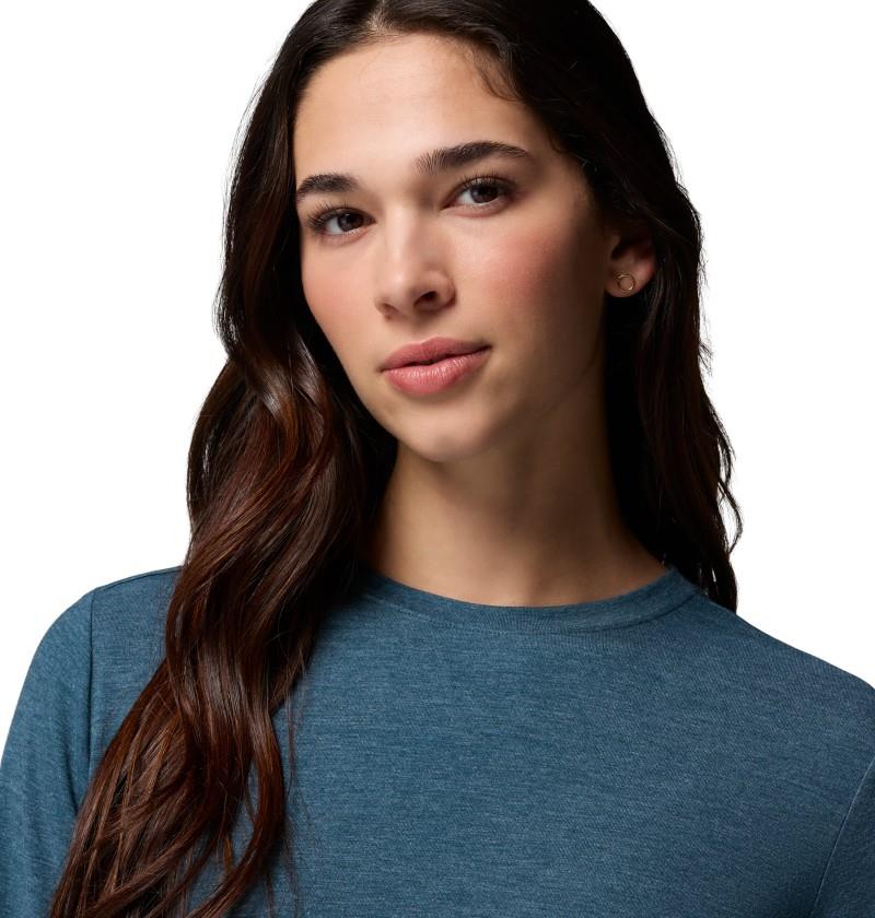 CSC Soft Stretch LS Tee - Womens - everblue heather 1