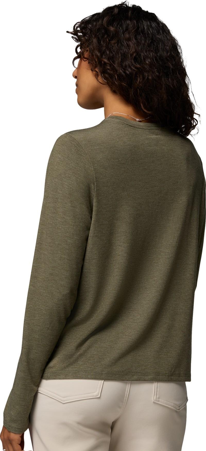 CSC Soft Stretch LS Tee - Womens - stone green heather 1