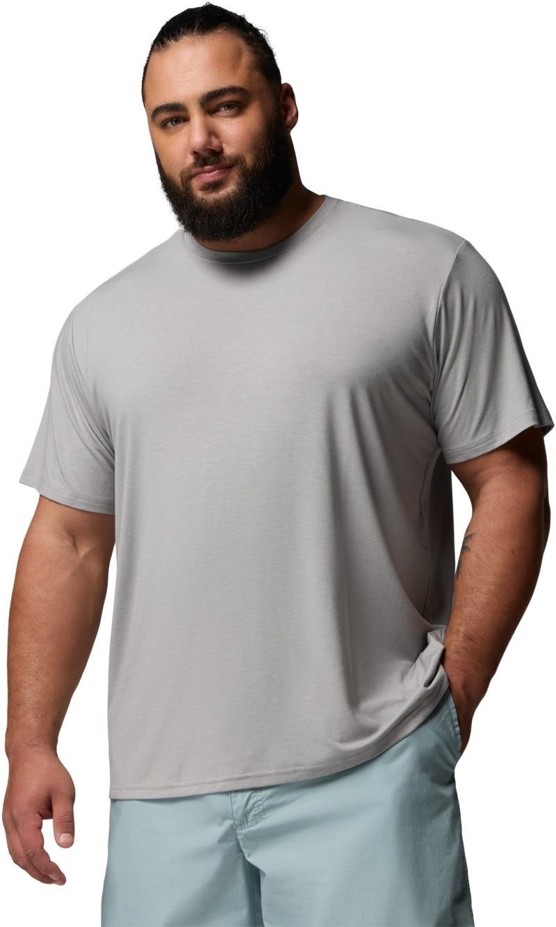 CSC Soft Stretch SS Tee, Extended - Mens - columbia grey heather 1