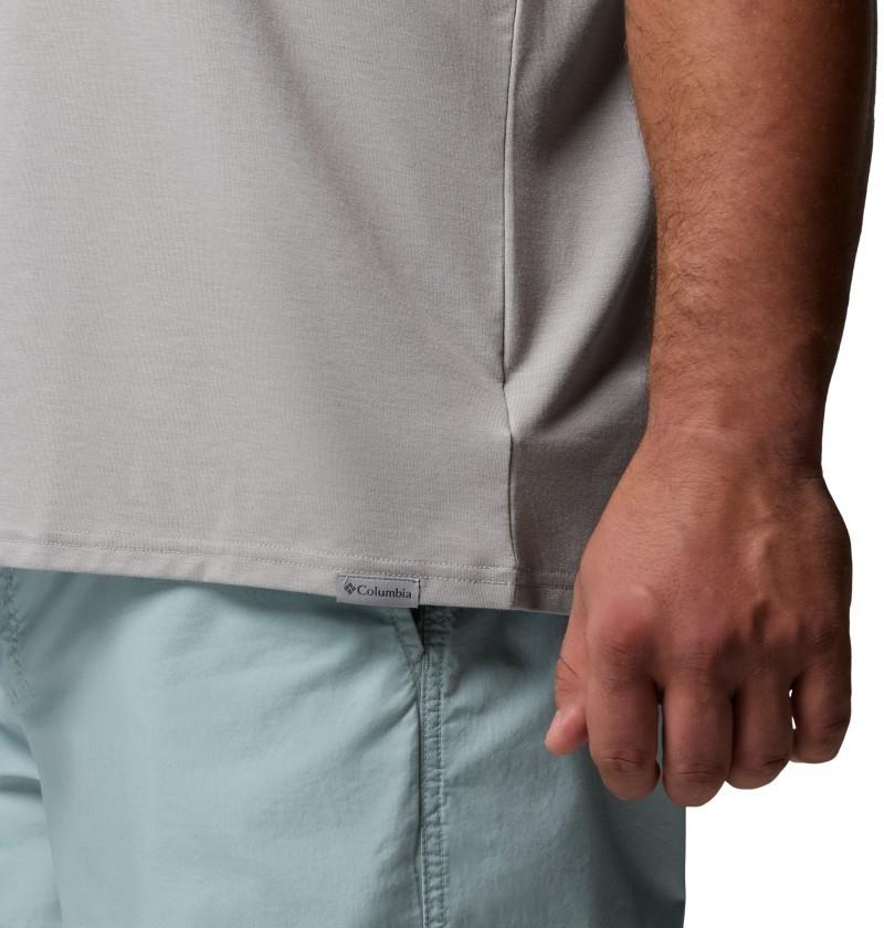 CSC Soft Stretch SS Tee, Extended - Mens - columbia grey heather 1