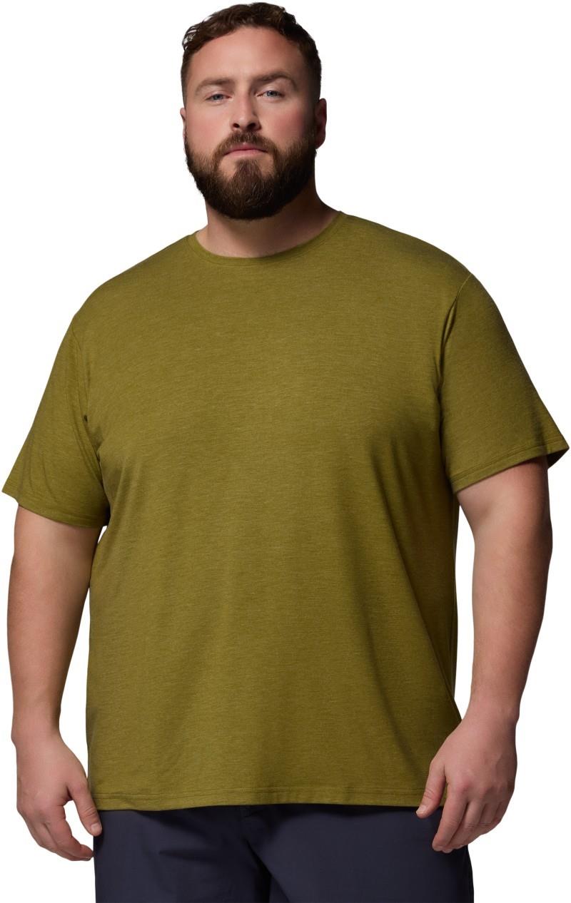 CSC Soft Stretch SS Tee, Extended - Mens - mossy green heather 1