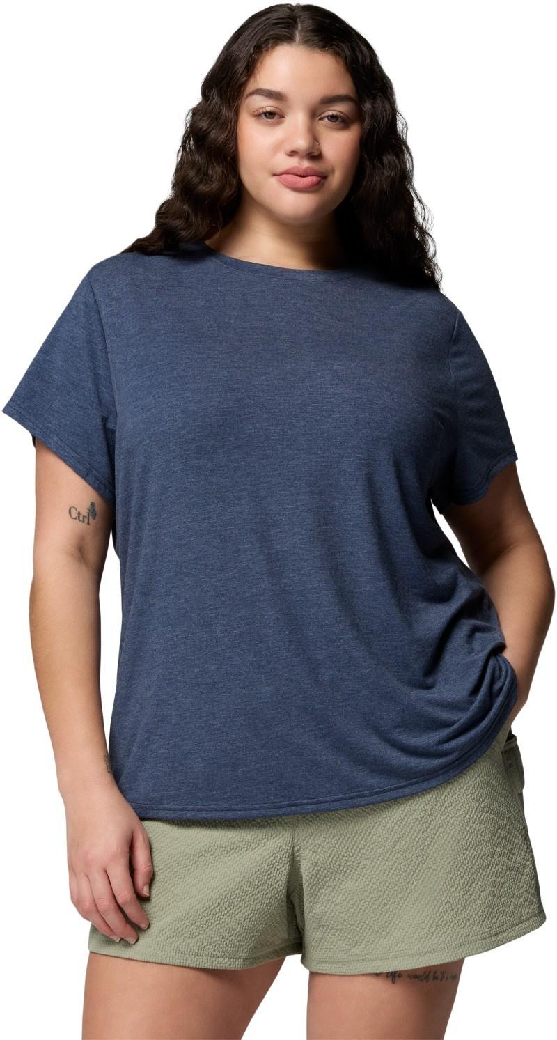 CSC Soft Stretch SS Tee, Extended - Womens - collegiate navy heather 1