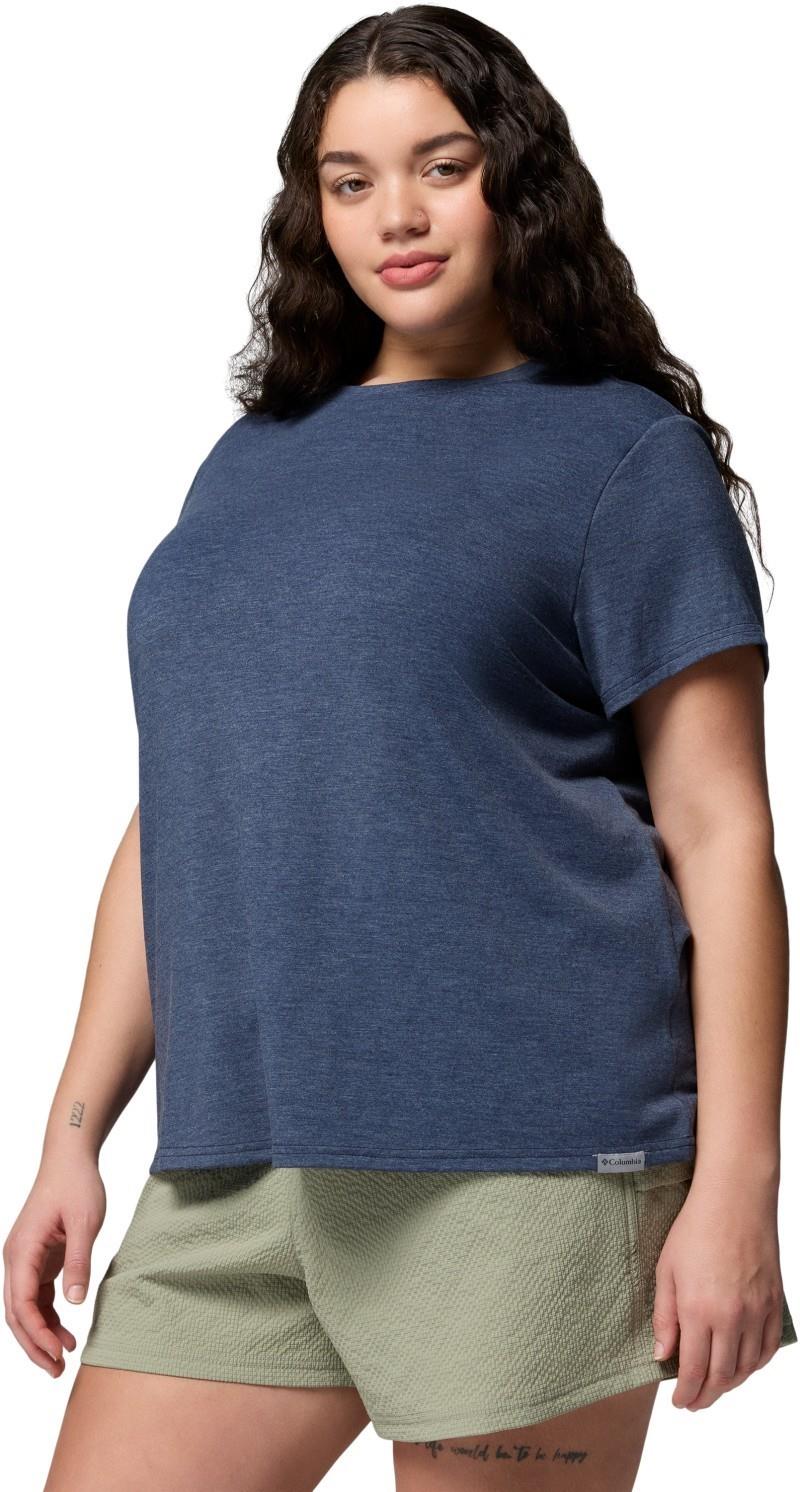 CSC Soft Stretch SS Tee, Extended - Womens - collegiate navy heather 1