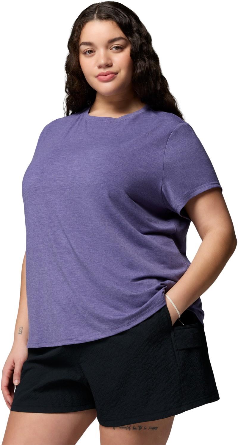 CSC Soft Stretch SS Tee, Extended - Womens - stormwatch heather 1