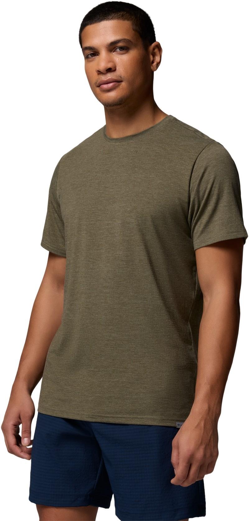 CSC Soft Stretch SS Tee, Tall - Mens - mossy green heather 1