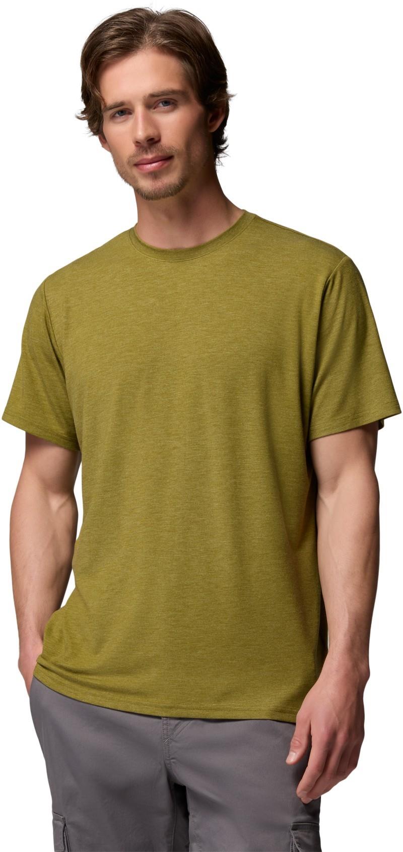 CSC Soft Stretch SS Tee - Mens - mossy green heather 1