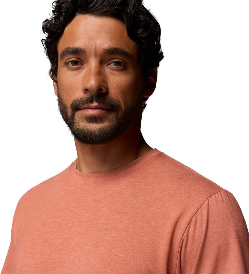 CSC Soft Stretch SS Tee - Mens - teak brown heather 1