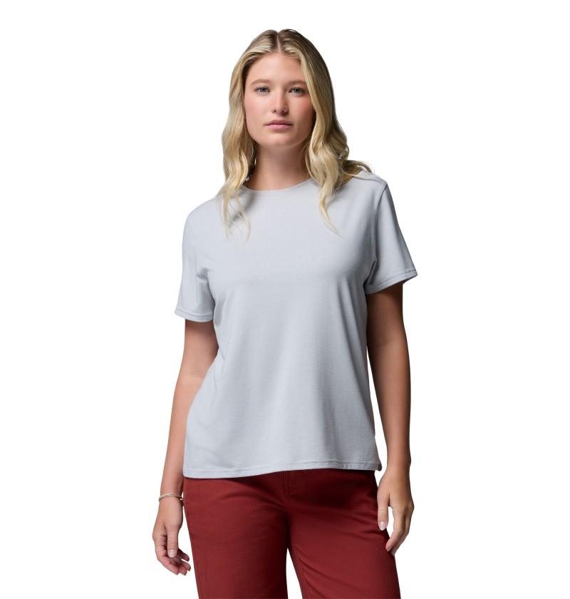 CSC Soft Stretch SS Tee - Womens - smokey haze heather 1