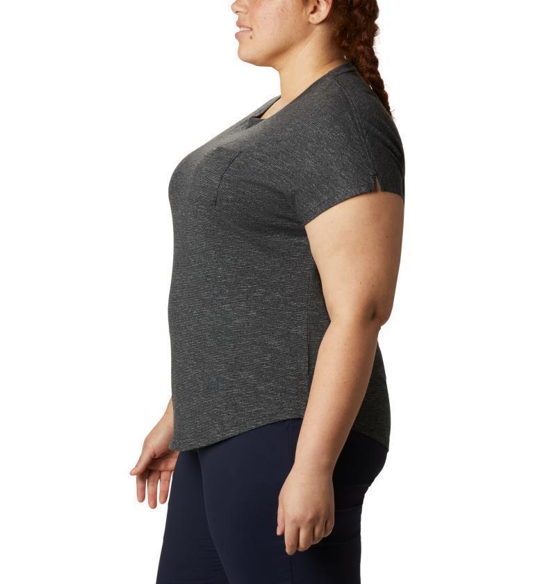 Cades Cape Tee - Plus - Womens - black 1