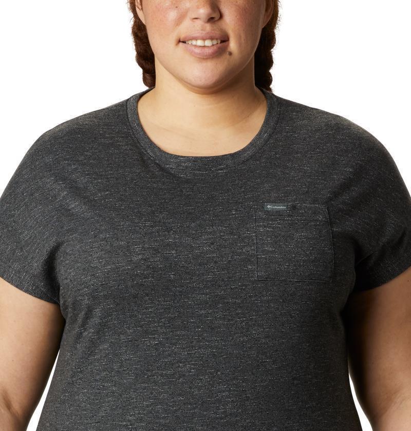 Cades Cape Tee - Plus - Womens - black 1