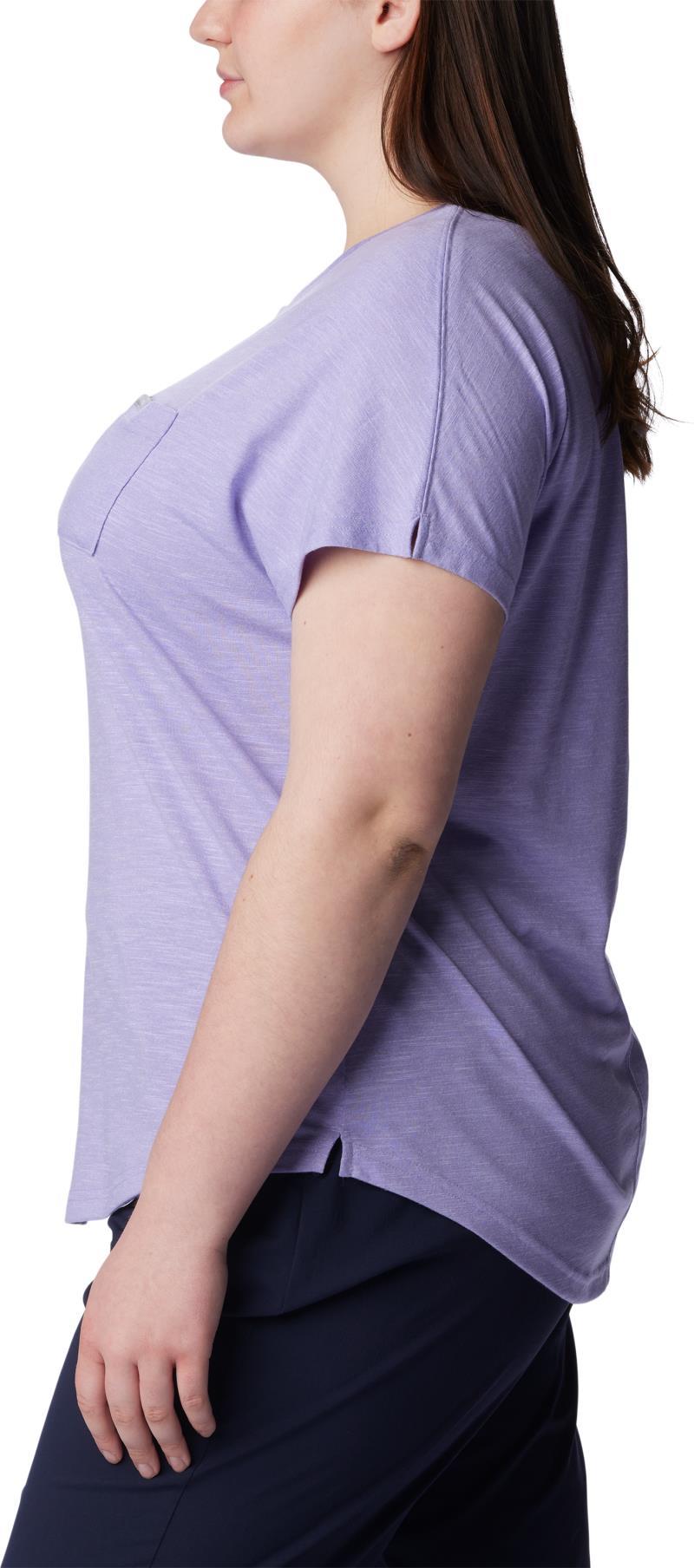 Cades Cape Tee - Plus - Womens - frosted purple 1