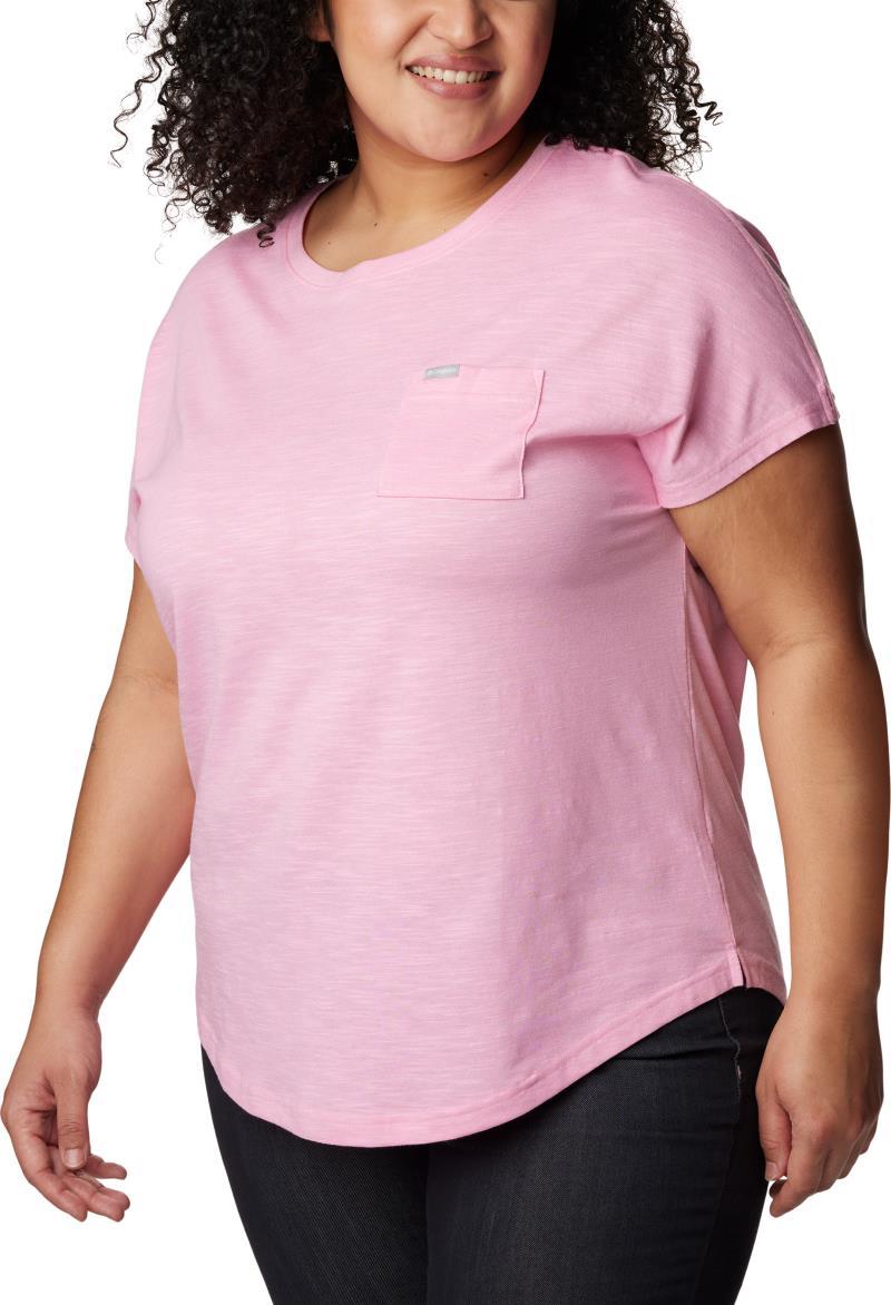 Cades Cape Tee - Plus - Womens - wild rose 1