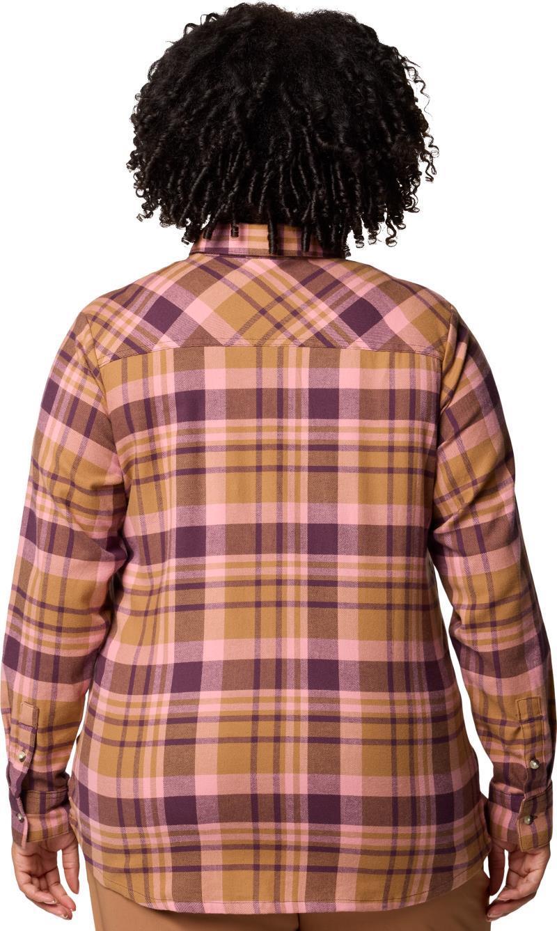 Calico Basin Flannel LS Shirt, Extended - Womens - Moonvista Multi Plaid 3