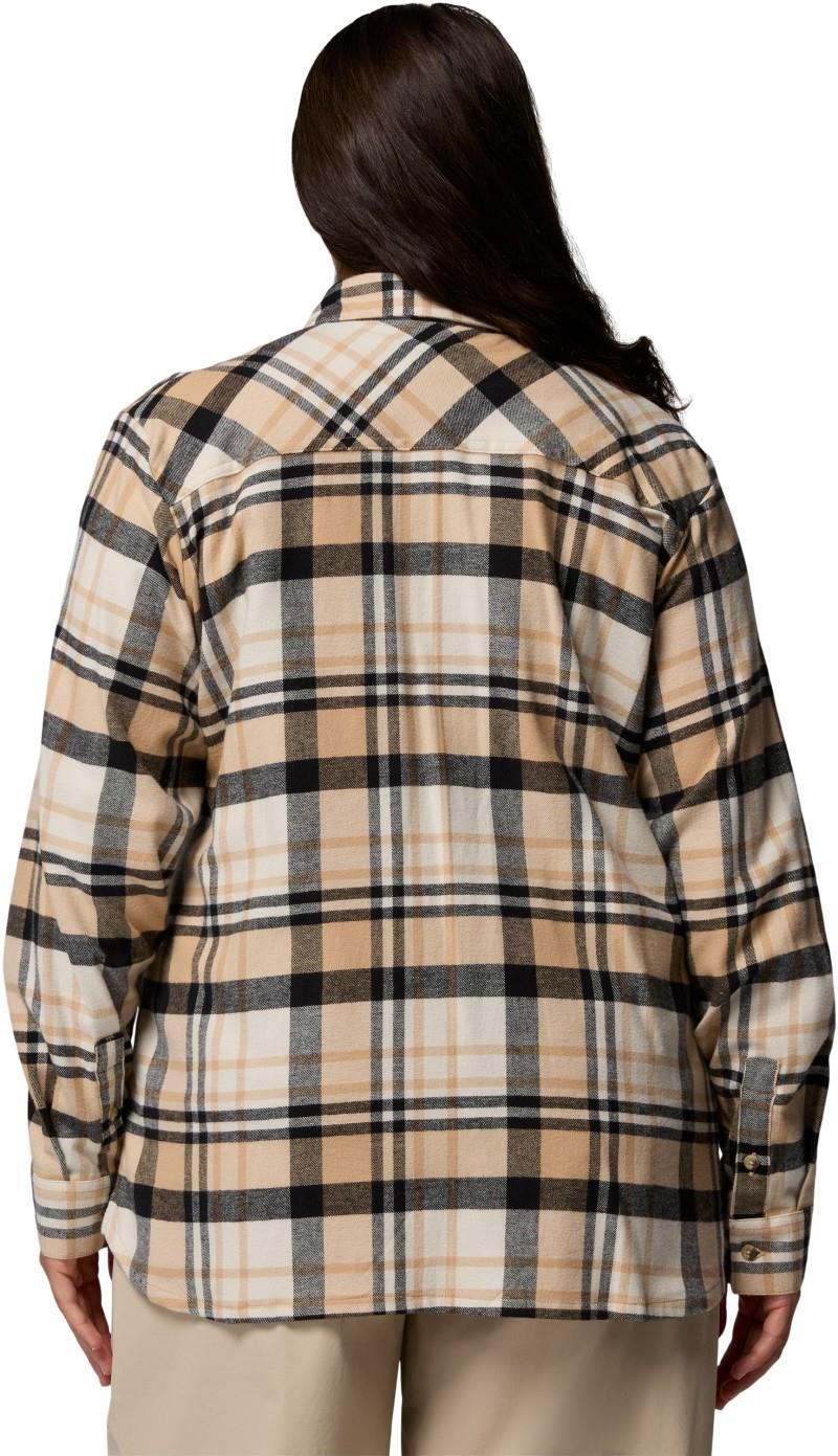 Calico Basin Flannel LS Shirt, Extended - Womens - canoe multi plaid 1