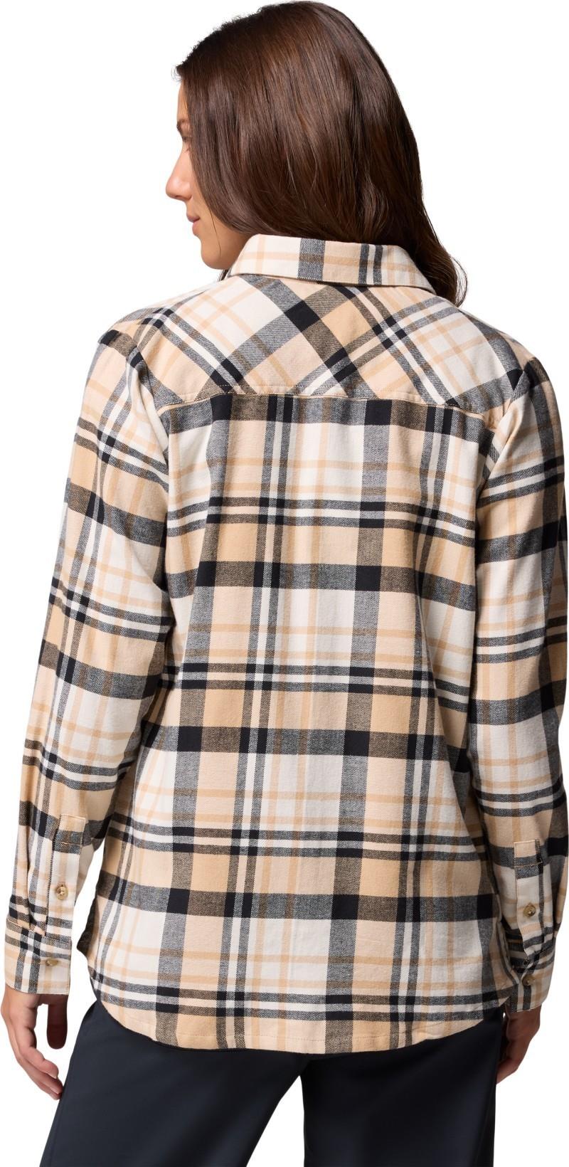 Calico Basin Flannel LS Shirt - Womens - canoe multi plaid 1