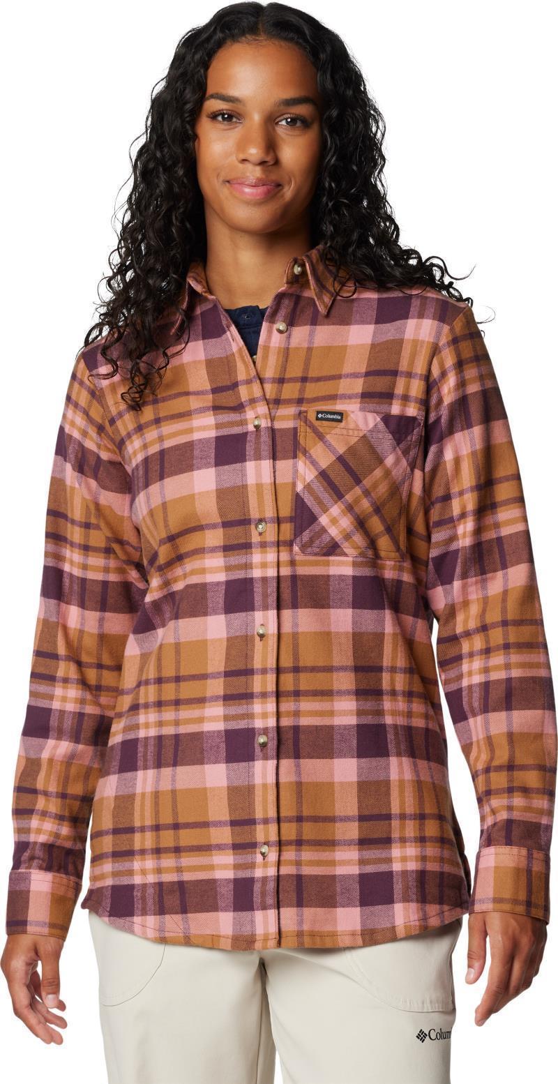 Calico Basin Flannel LS Shirt - Womens - moonvista multi plaid 1