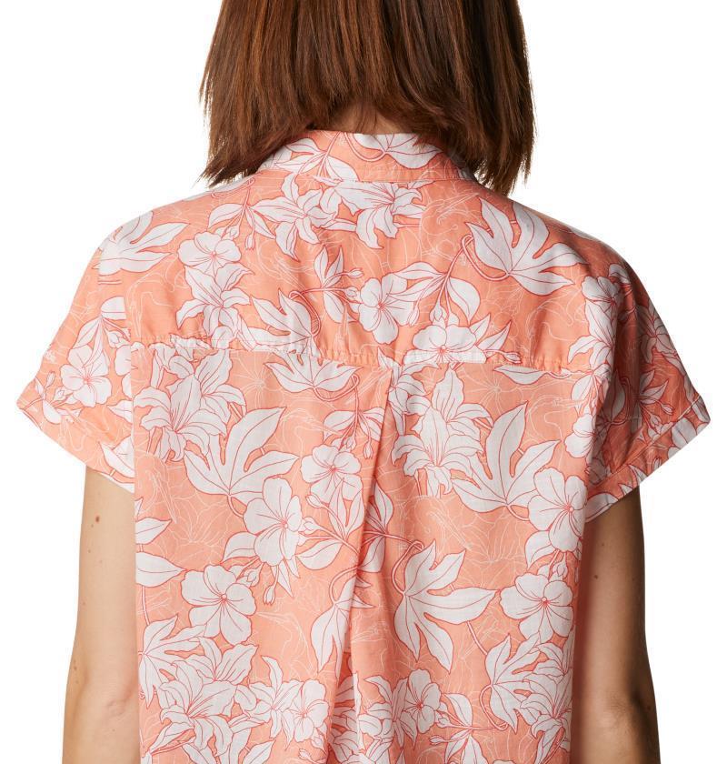 Camp Henry IV SS Shirt - Womens - Coral Reef Lakeshore Floral 7