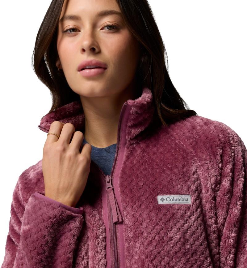 Canyon Camp Sherpa Full-Zip - Womens - antique mauve / diamond 1