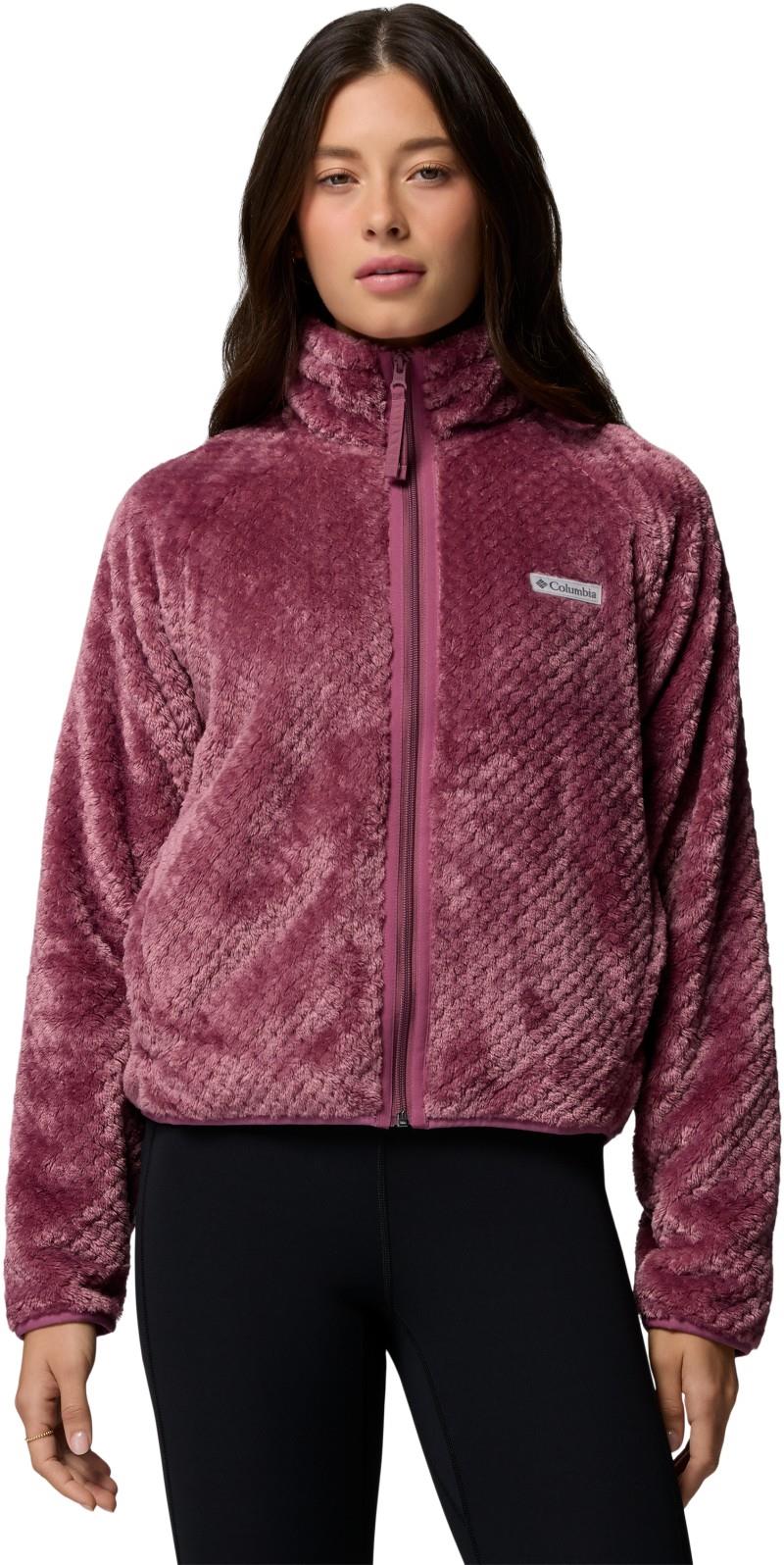 Canyon Camp Sherpa Full-Zip - Womens - antique mauve / diamond 1