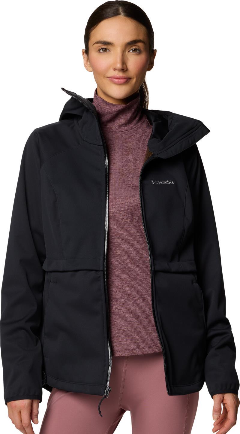 Canyon Meadows II Softshell Jacket - Womens - Black 3