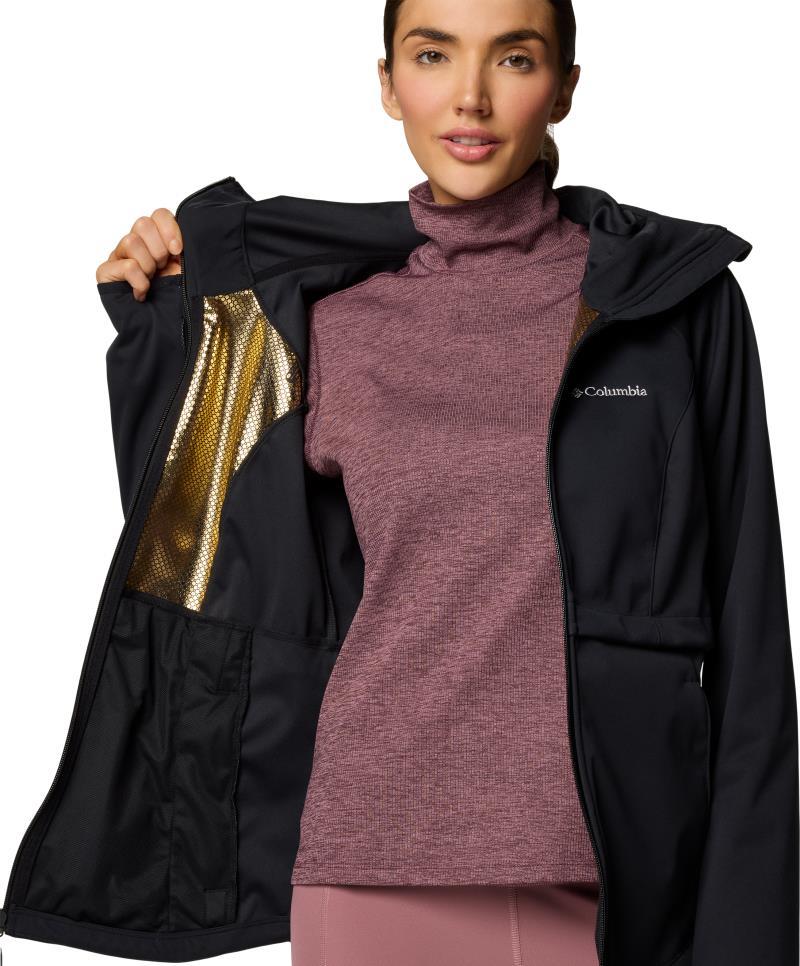 Canyon Meadows II Softshell Jacket - Womens - Black 5