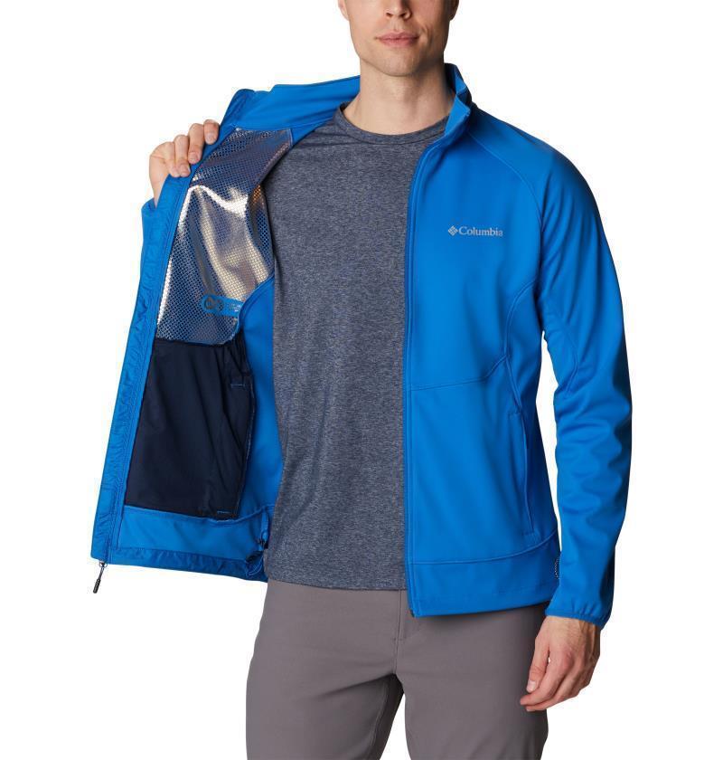 Canyon Meadows Softshell Jacket - Mens - Bright Indigo 5