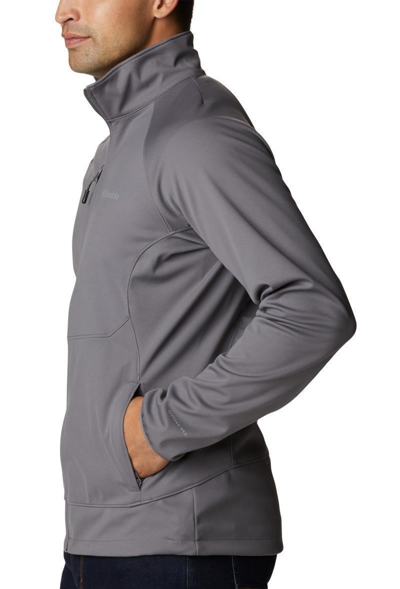 Canyon Meadows Softshell Jacket - Mens - City Grey 4