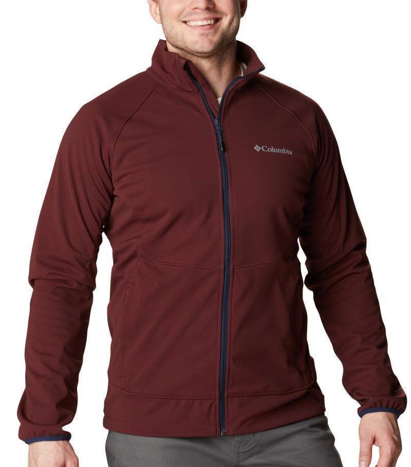 Canyon Meadows Softshell Jacket - Mens - Elderberry 1