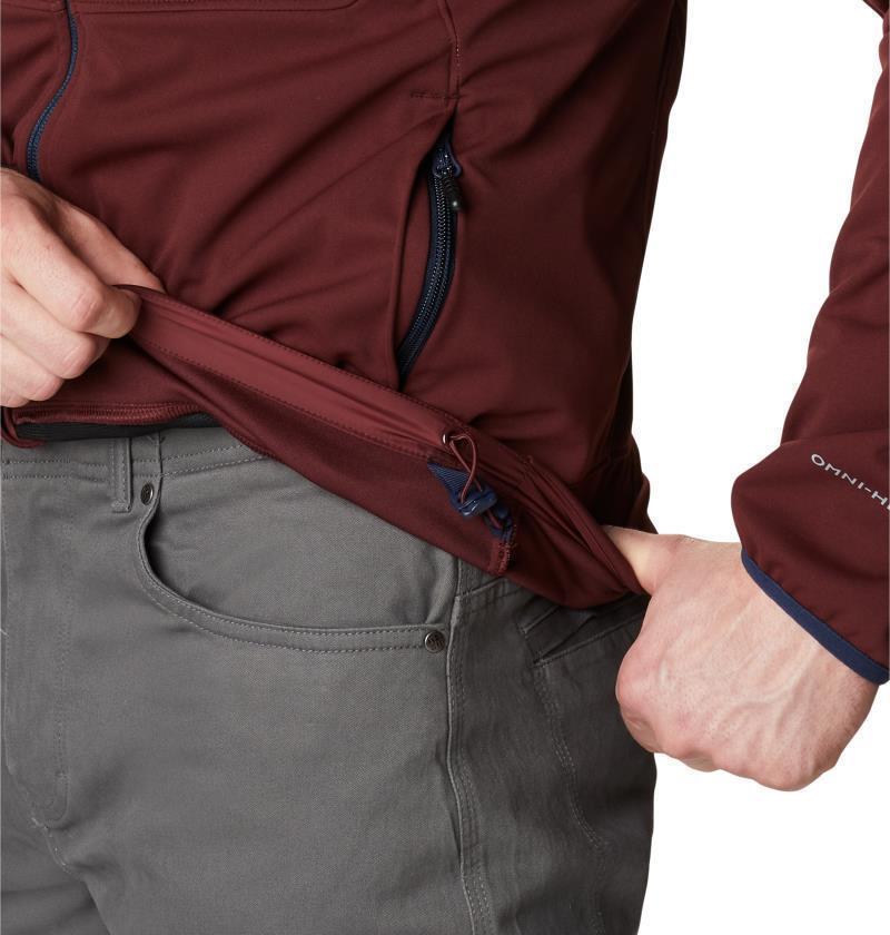 Canyon Meadows Softshell Jacket - Mens - Elderberry 7