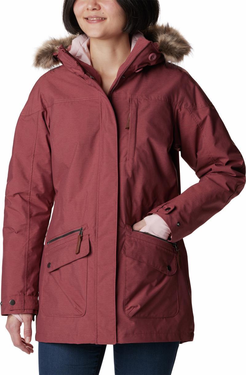 Carson Pass Interchange Jacket - Womens - Beetroot 1