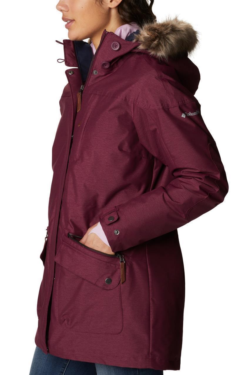 Carson Pass Interchange Jacket - Womens - Marionberry 2