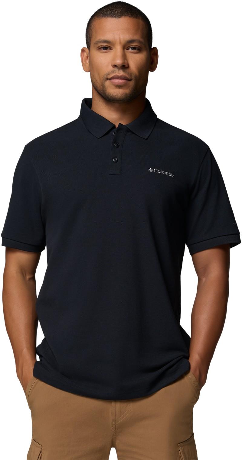 Carter Ridge Pique Polo - Mens - black 1