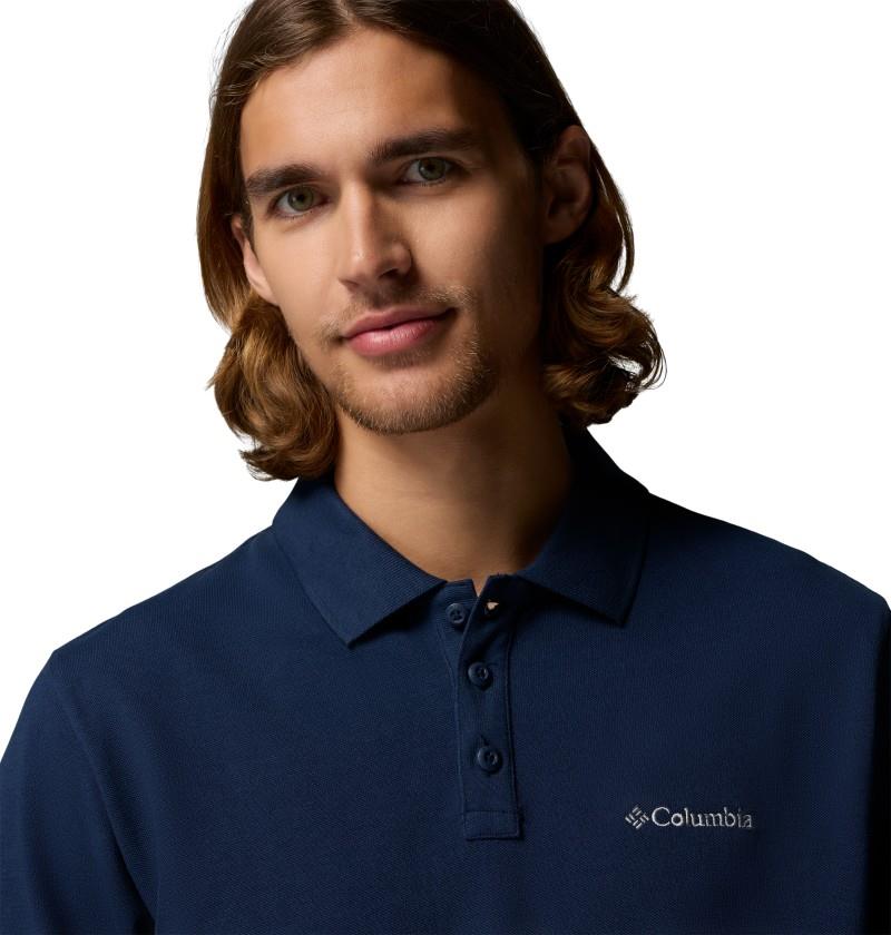 Carter Ridge Pique Polo - Mens - collegiate navy 1