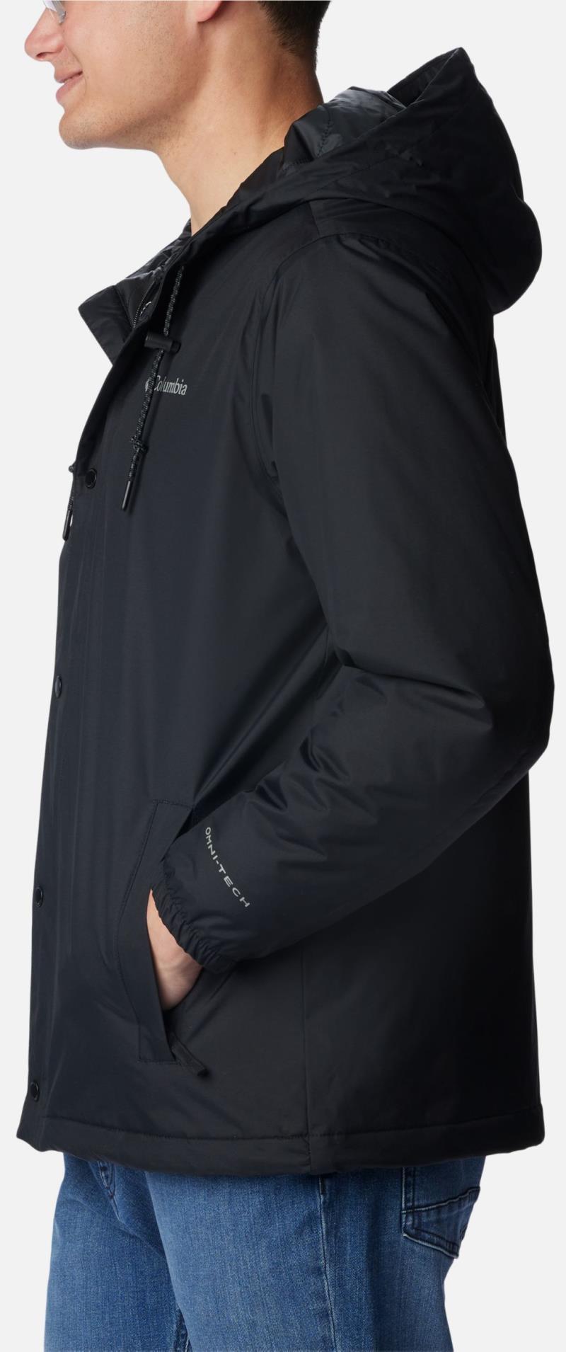 Cedar Cliff Insulated Jacket - Tall - Mens - Black 3