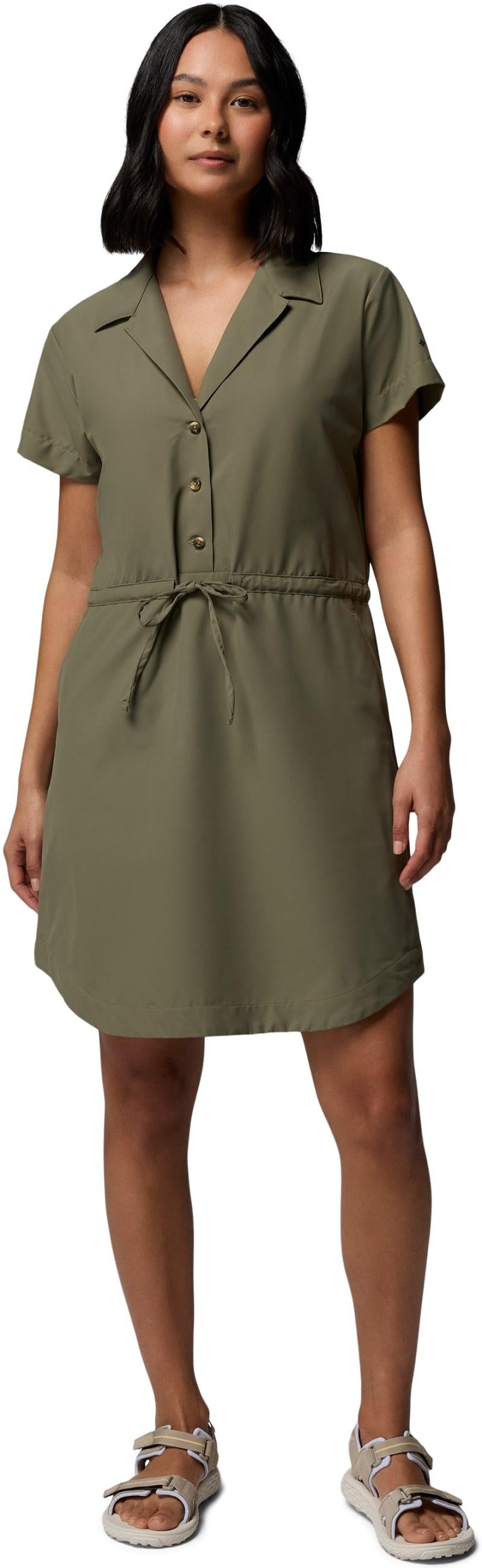 Cedar Crest Dress - stone green 1