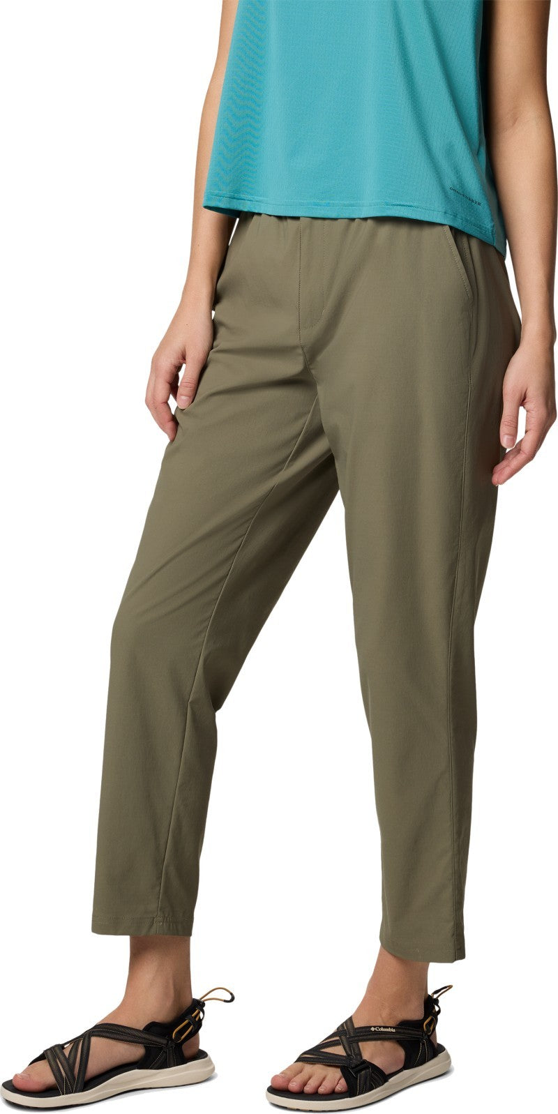 Cedar Crest Pants, Short - Womens - stone green 1