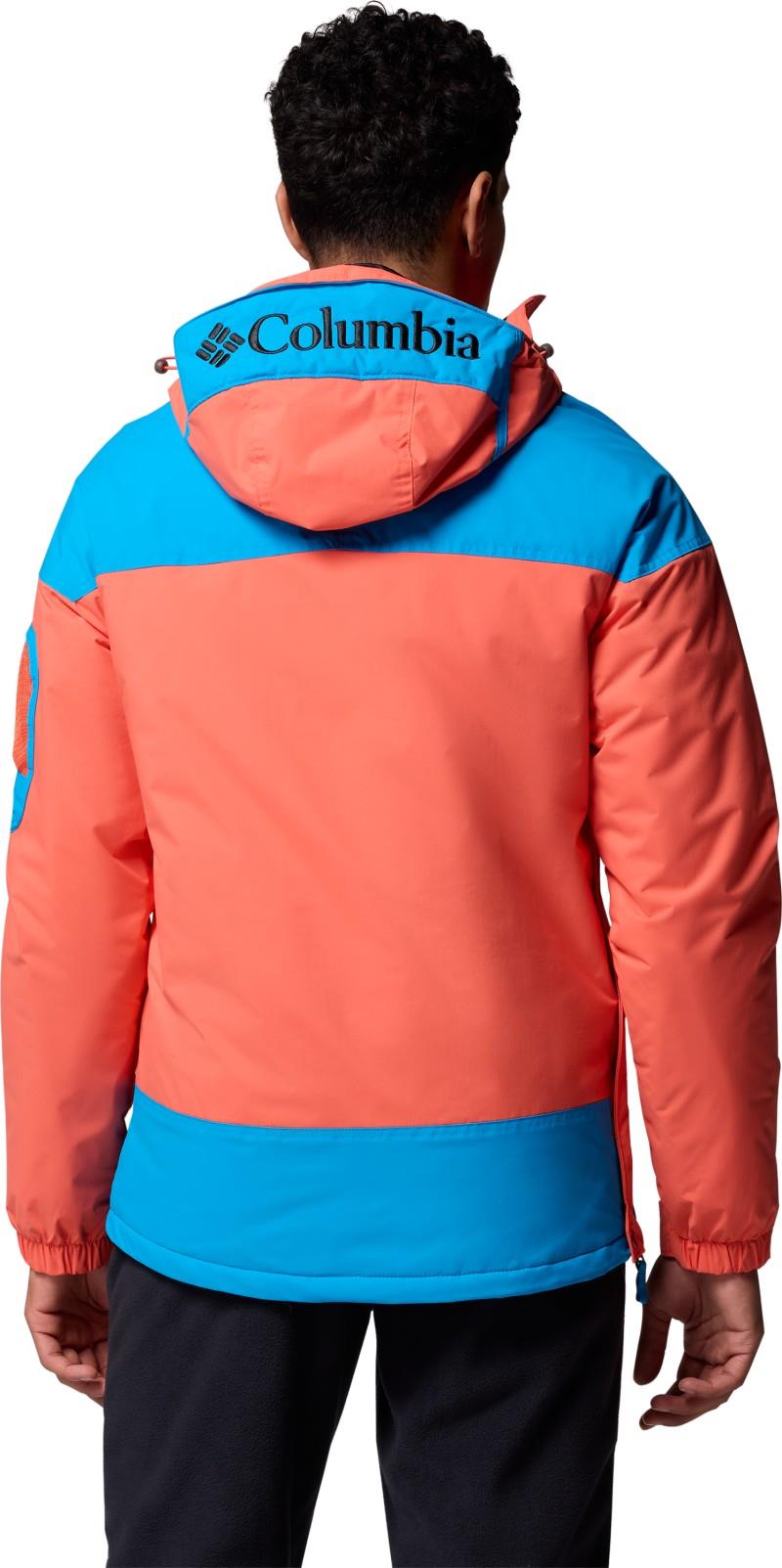 Challenger II Insulated Pullover - Mens - zing / compass blue 1