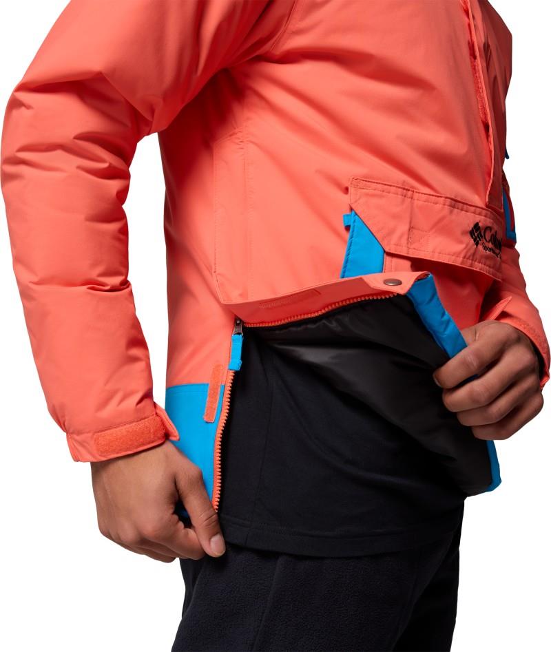 Challenger II Insulated Pullover - Mens - zing / compass blue 1