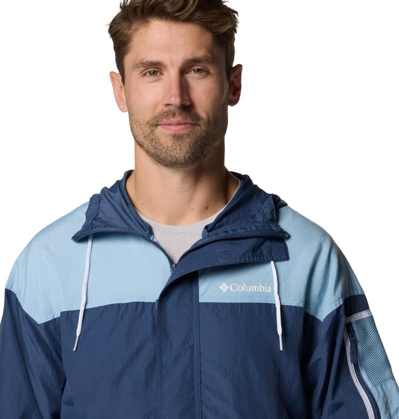 Challenger II Windbreaker - Mens - dark mountain / ripple blue 1