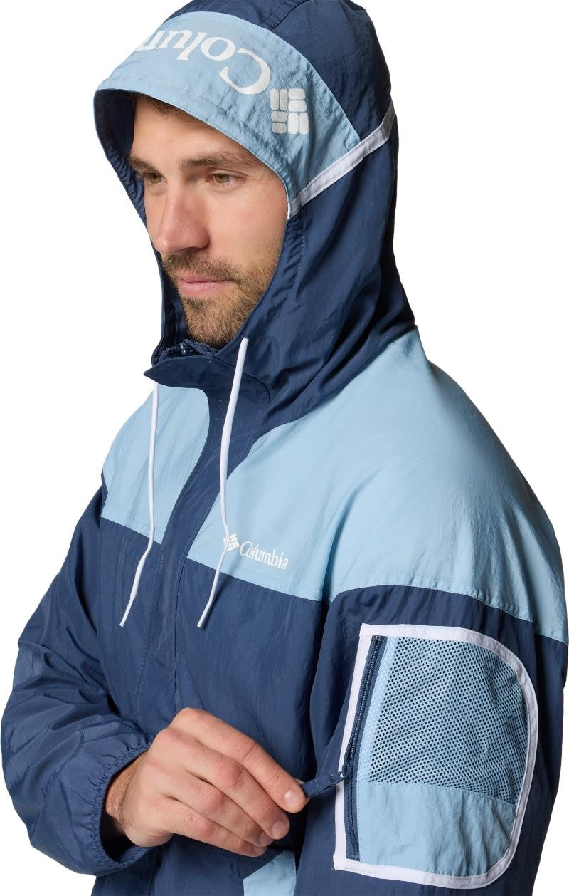 Challenger II Windbreaker - Mens - dark mountain / ripple blue 1